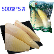 (Champion bamboo)Winter bamboo shoots fresh and freshly dug 5 kg wild spring bamboo shoots Bamboo shoots Jiangxi bamboo shoots pointed bamboo shoots dried slices specialty vegetables