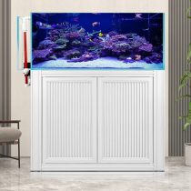Fish tank living room small and medium-sized 2022 new ultra-white glass Lanshou goldfish ecological grass tank custom high-end landscaping