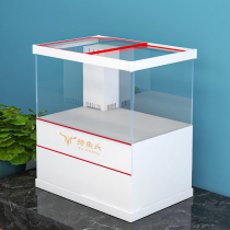 Ultra-white glass fish tank living room small 2021 new custom turtle tank integrated bottom filter desktop landscaping