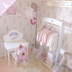 Milky vườn ins phòng trẻ em sao trắng sàn giá Bắc Âu rắn gỗ lưu trữ giá áo - Kệ kệ để giày thông minh Kệ