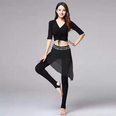 Belly dance practice clothing women's new modal body training trouser suit oriental dance dance clothes spring and summer