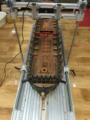 Dudu model Studio: aluminum alloy boat platform sailboat model making tool