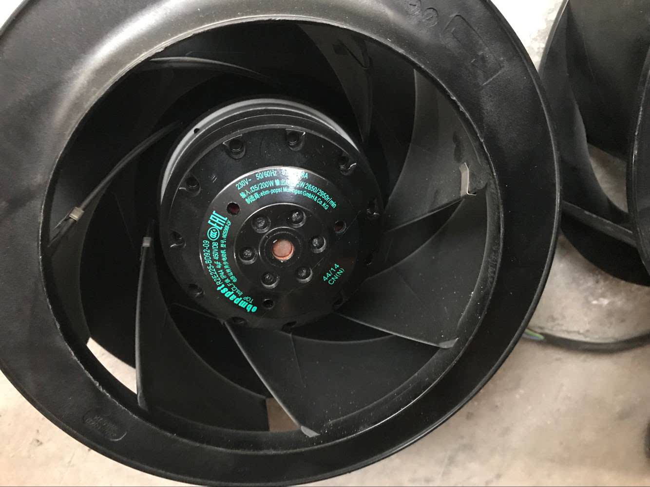 EBMPAPST turbo centrifugal fan R2E190-AO26-76 09 05230 V 80W-Taobao