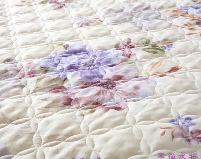 Chần bông trải giường cotton phong cách Châu Âu bedless giường váy mảnh duy nhất cotton cộng với cotton bed cover giường với giường baffle