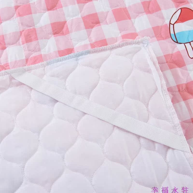 Chần bông trải giường cotton phong cách Châu Âu bedless giường váy mảnh duy nhất cotton cộng với cotton bed cover giường với giường baffle