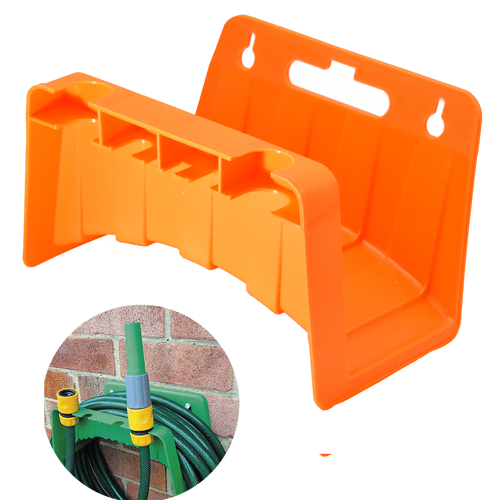 Wall-hanging pipe garden watering hose hosting layer housewashing waterhousewatergun garden watering shelf