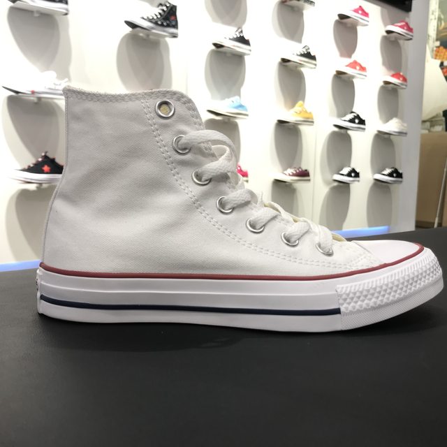 Converse AllStar evergreen classic ສີຂາວສູງແລະຕ່ໍາເກີບ canvas ຄູ່ 101009101000