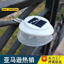New solar light outdoor courtyard fence non-perforated wall light outdoor garden decoration solar wall light