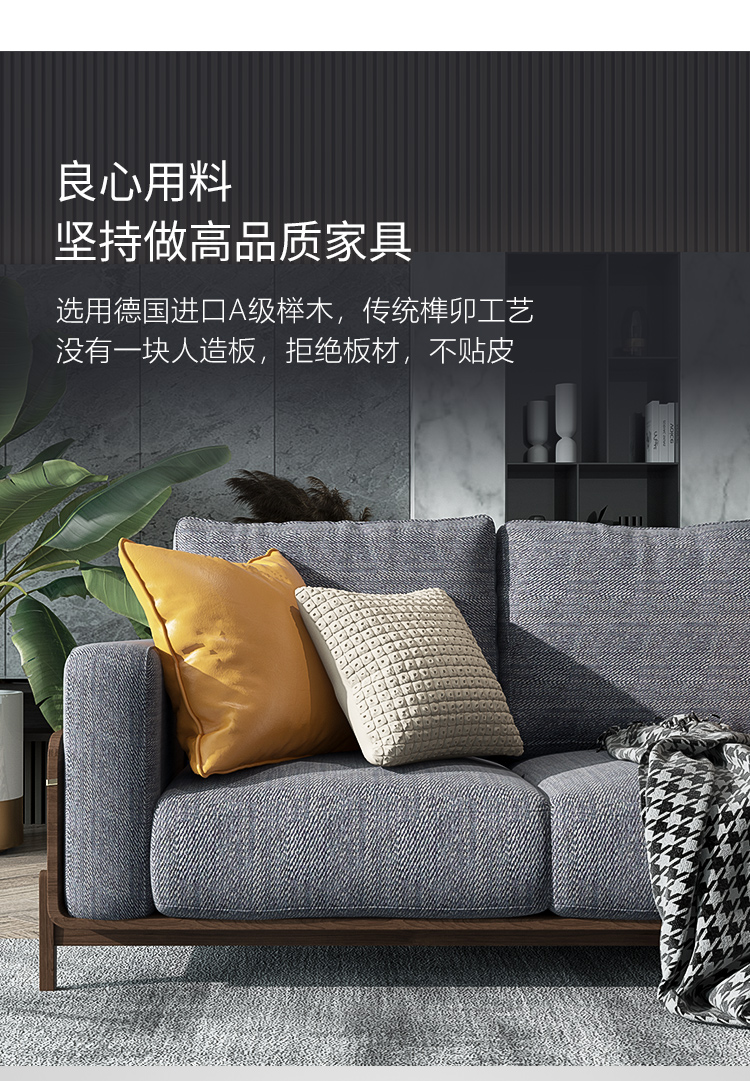 Thờ cúng Sofa vải Bắc Âu Có thể tháo rời và giặt được căn hộ nhỏ đơn giản kết hợp sofa phòng khách hiện đại - Ghế sô pha các mẫu ghế sofa nhỏ gọn