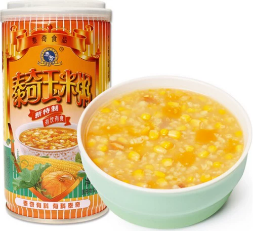 泰奇 Восемь сокровищников Оригинальные ароматы установлены 370 г*12 банок с большим баночным бобовым ароматным соусом фиолетовый картофельный каша быстрая каша