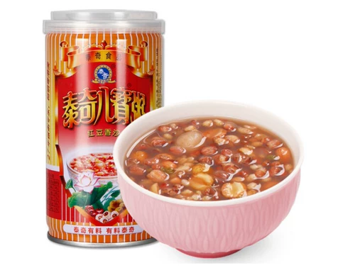 泰奇 Восемь сокровищников Оригинальные ароматы установлены 370 г*12 банок с большим баночным бобовым ароматным соусом фиолетовый картофельный каша быстрая каша