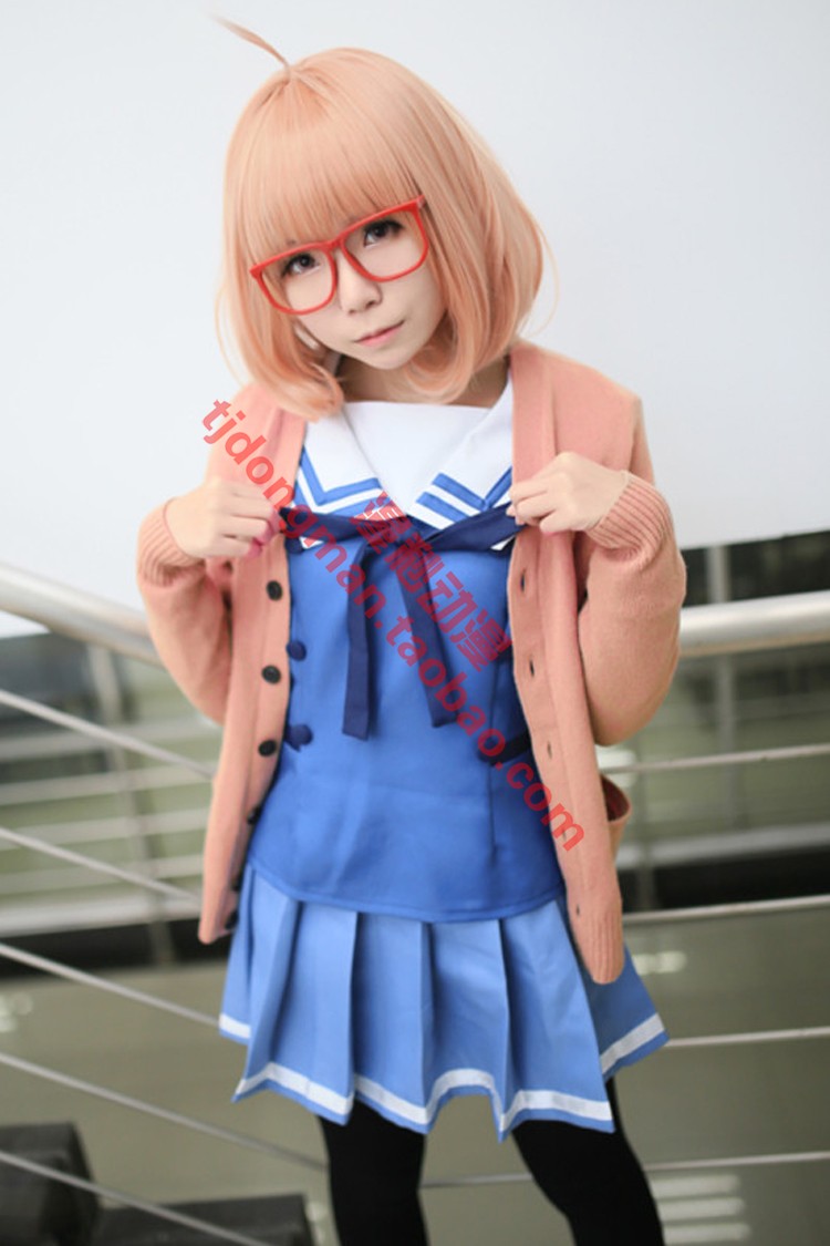 Beyond the Boundary Kyokai no Kanata Kuriyama Mirai Cosplay Costume