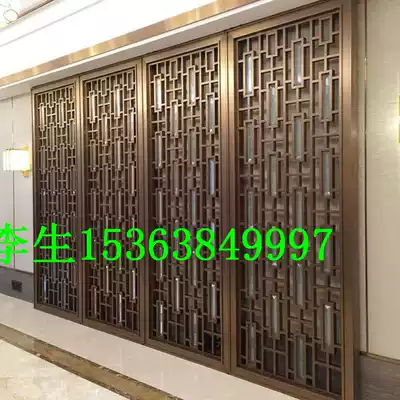 Stainless steel screen partition screen partition fashion processing price
