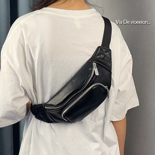 Брендовая полиуретановая нагрудная сумка, поясная сумка, модная сумка через плечо, сумка на одно плечо для школьников, Южная Корея, популярно в интернете, в западном стиле