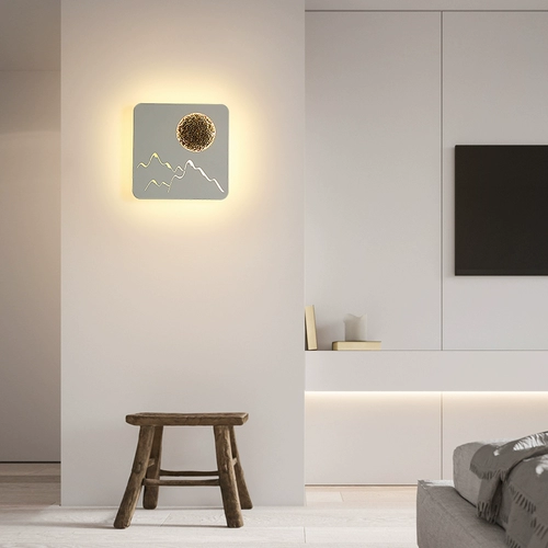 Креативное светодиодное современное и минималистичное бра, фонарь для кровати подходит для лестницы для коридора, настенный светильник для гостиной