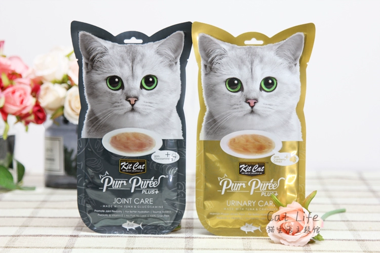 Cat Life / Bộ nhập khẩu Singapore Cat Jirong Mud Cat Chất lượng lỏng Đồ ăn nhẹ Kem dinh dưỡng Cat Cat Snacks - Đồ ăn nhẹ cho mèo