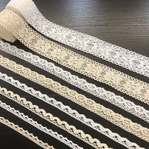 Kindergarten hollow weaving belt with cotton lace lace lace fabric decorated manual DIY lace lace package