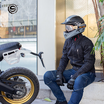 Starry Knight Motorcycle Riding Clothing Warm Comfortable Fall-resistant Wear-resistant Night Reflective Machine Clothing Mens Leisure Winter