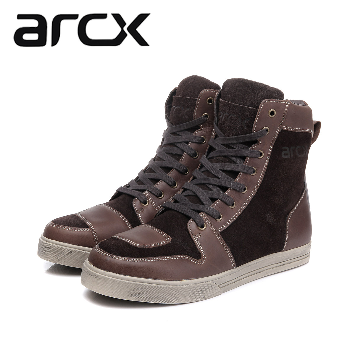 Yakus ARCX waterproof riding boots motorcycle shoes leather knight motorcycle retro mid-barrel casual shoes men's four seasons
