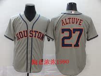Houston Astros 27#ALTUVE Astros new baseball uniform men