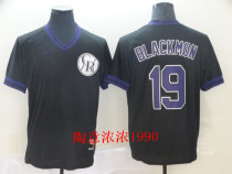 Colorado Rockies 19#BLACKMON Norkee Team New Baseball Men