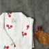 Homemade Momo | Little Cherry | Double Yarn Cotton Girls Homewear Breathable Pyjama Pyjama Set - Cặp đôi Cặp đôi