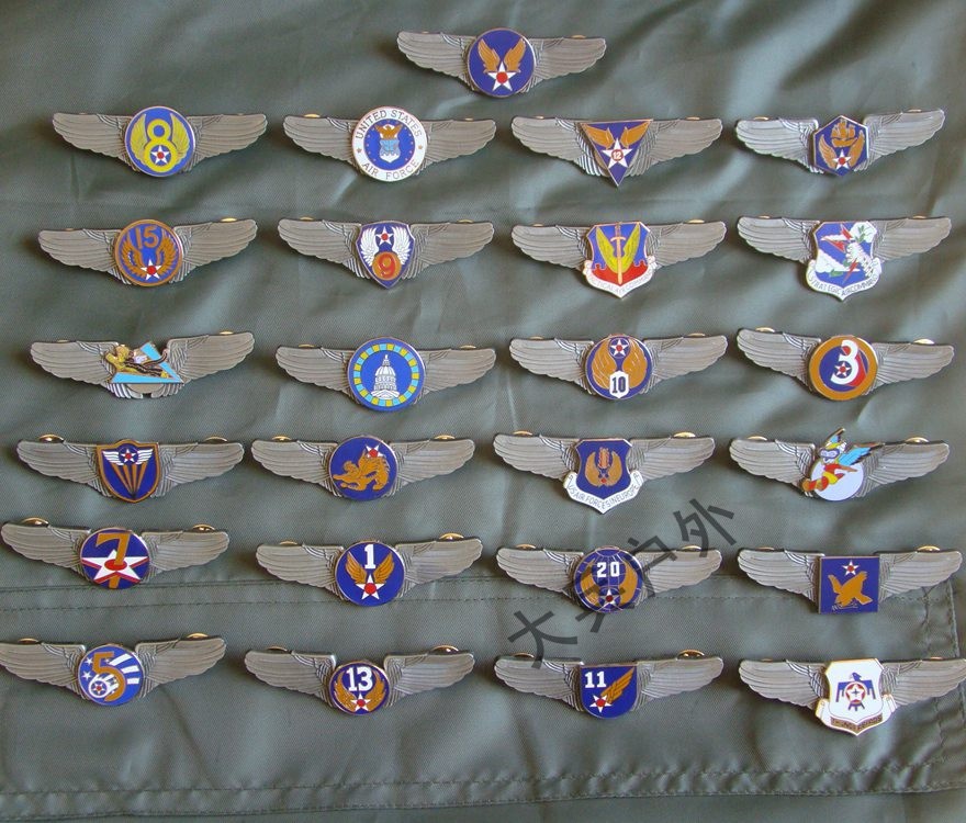 American Metal Badge American Flight Remembrance Chapter