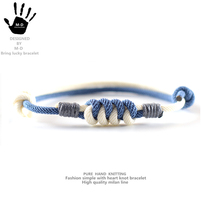 Couple small rubber band to give boyfriend ins a pair of wrist small holster tremble small ancestors head rope bracelet dual use