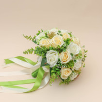 Bride wedding hand bouquet simulation flower high-end wedding studio photography photo props Sen department hand bouquet