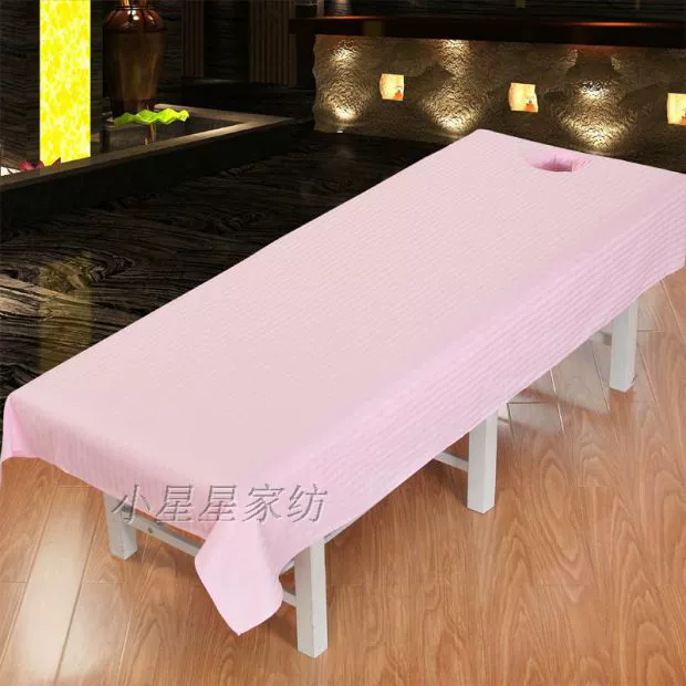 Bông làm đẹp thẩm mỹ viện đặc biệt giường đơn giản cotton cơ thể SPA bảo tàng sức khỏe massage massage với lỗ