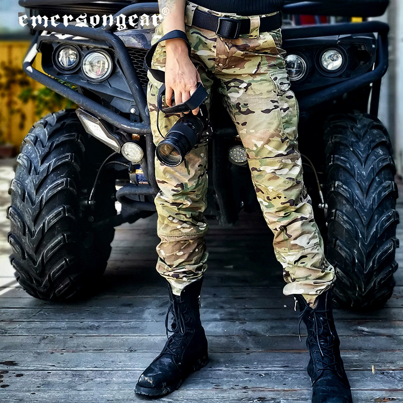 Emerson blue label G3 tactical trousers female slim MC camouflage frock casual autumn and winter training pants
