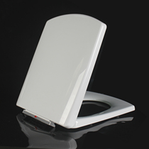 Toilet cover Household universal square thickened old-fashioned accessories Toilet cover slow down toilet plate Buffer toilet plate