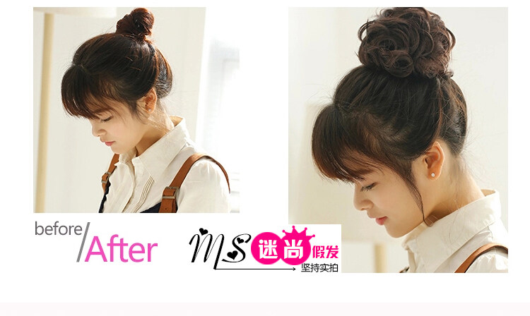 Extension cheveux - Chignon - Ref 235404 Image 5