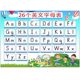 26 English alphabet uppercase and lowercase wall stickers, wall charts, English phonetic symbols, stroke order, elementary school pinyin stickers, number decomposition