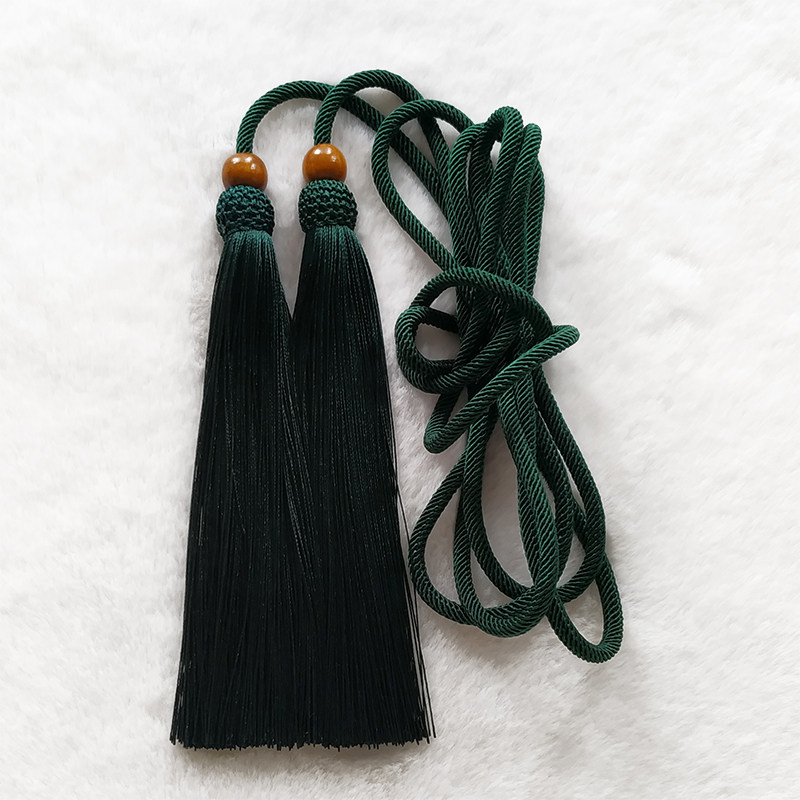 Original hard rope Milan rope high-grade tapeque tapes super long stream Su and female Han-clothed longline ancient belt