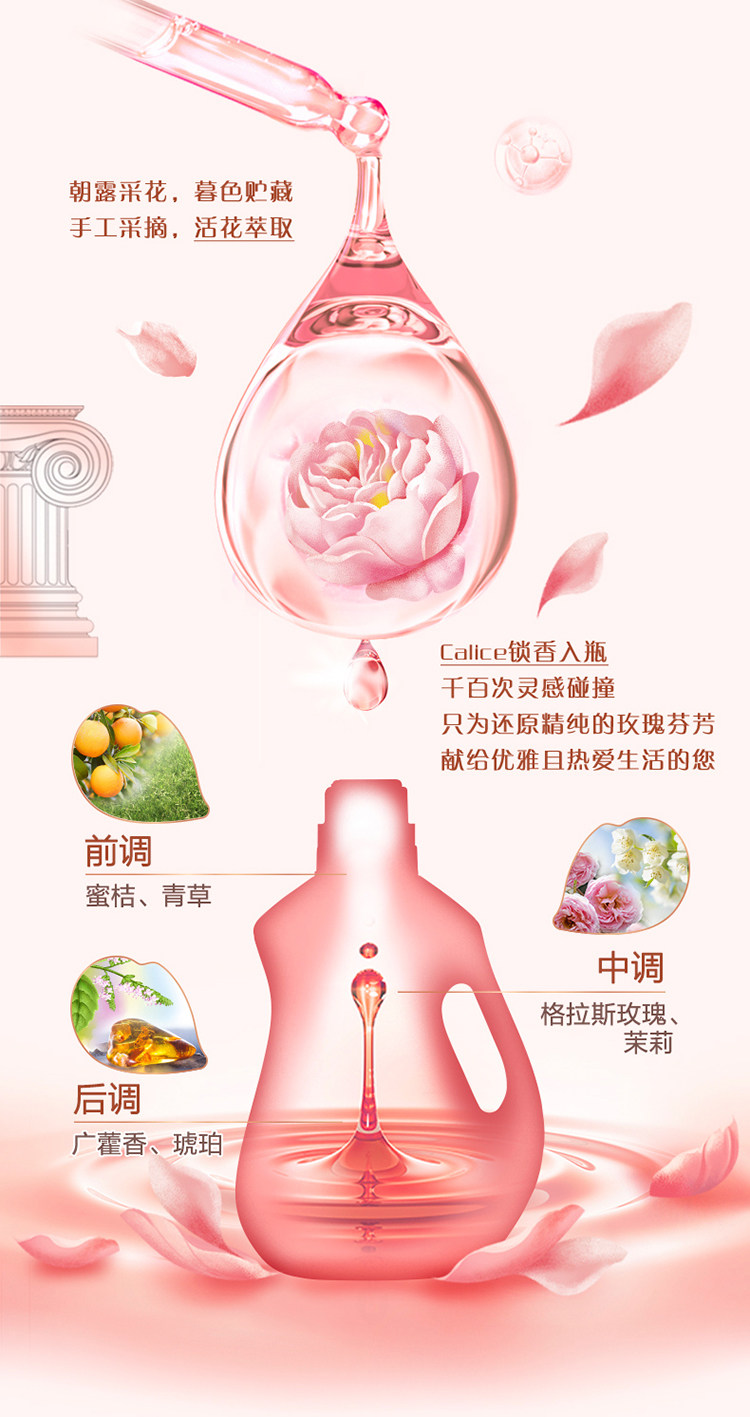 立白 大师香氛香水洗衣液4斤 图4