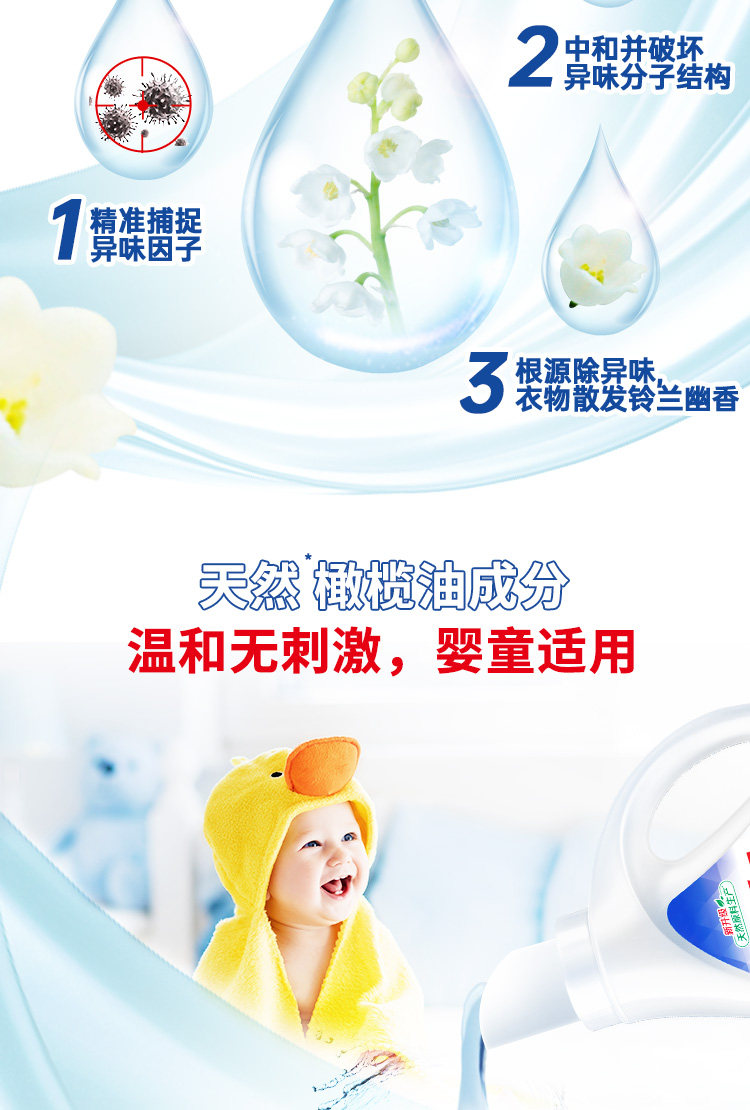 立白 除菌去渍洗衣液 16.28斤 图7