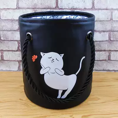 Bath bag Kitten bath bag Female men's bath bag Bath basket Portable bath bag Bath basket Fitness wash bag
