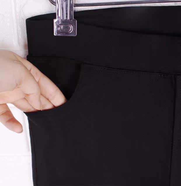 Mùa hè mới cỡ lớn quần legging nữ chất béo mm mặc bảy điểm eo cao là quần bút chì mỏng cộng với phân bón để tăng áo ba lỗ nữ