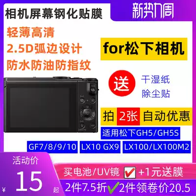 Fengbiao for Panasonic LX10 GX9 GF10 9 8 7 GH5S film LX100 M2 Tempered film ZS110