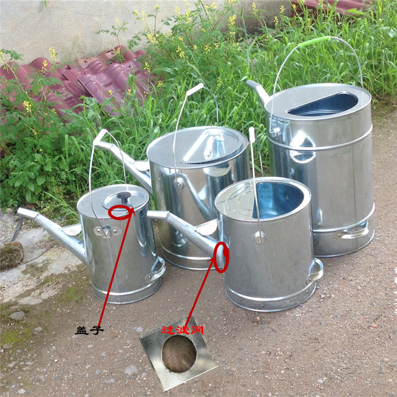 Long nozzle with lid refueling barrel gasoline barrel car motorcycle spare fuel tank 20 liters 15 liters with filter refueling pot