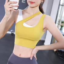 Sexual beauty back gathers sports underwear running quick-dry female yoga bra one-piece wear bra vest