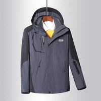 Мужской черный серый