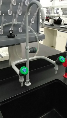 Laboratory Faucet, Triple Laboratory Faucet, University, Unit, Hospital, Laboratory Spigot