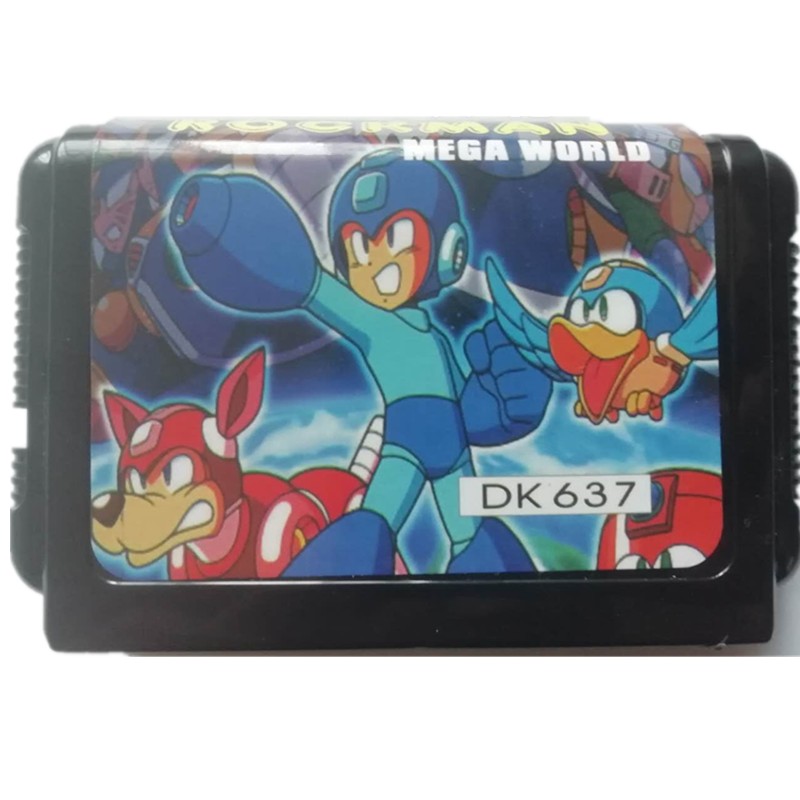 MD16 Bit SEGA Black Card Sega Carrock X3 Classic Pass