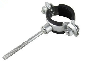 PPR water pipe clamp pipe clamp iron card iron pipe card black leather pipe card PPR PVC tap water pipe card