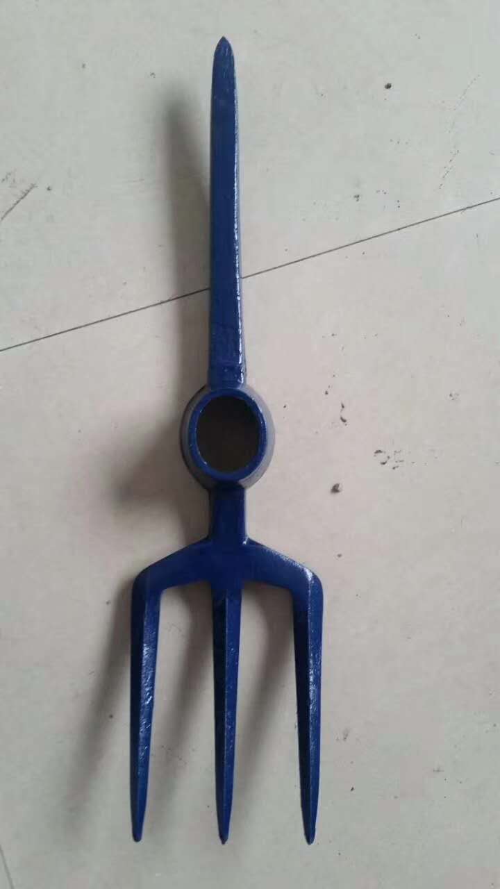 Railway tools rake pick three-tooth rake rake pick railway rake four-tooth rake spot supply