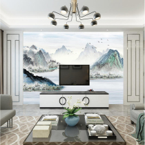 TV background wall Bamboo fiber wallboard Simple modern integrated wallboard Living room film and television wall decoration film and television wall