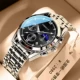 601 черный стальной ремень [Diamond Model] Швейцарское движение купить один получить девять
