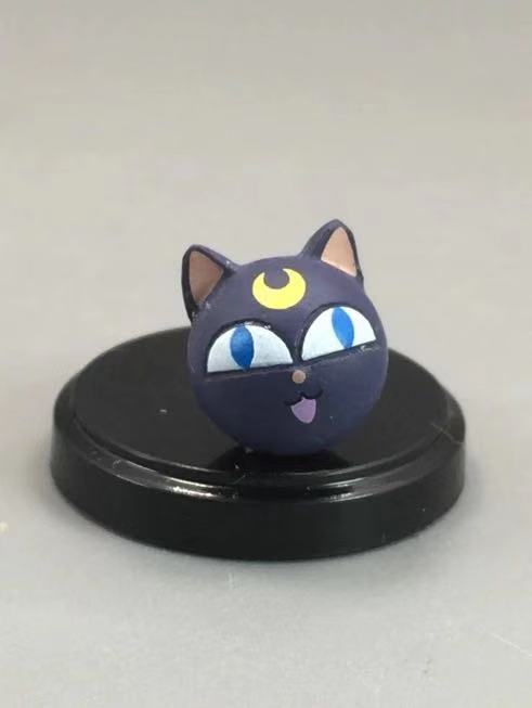 Genuine Wan Dai Sailor Moon Luna P cat model ornaments